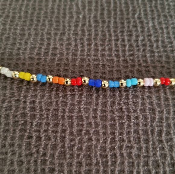 Gemelli👭 Rainbow🌈 Beads and Daisies🌼 Necklace - NWT - Picture 12 of 16